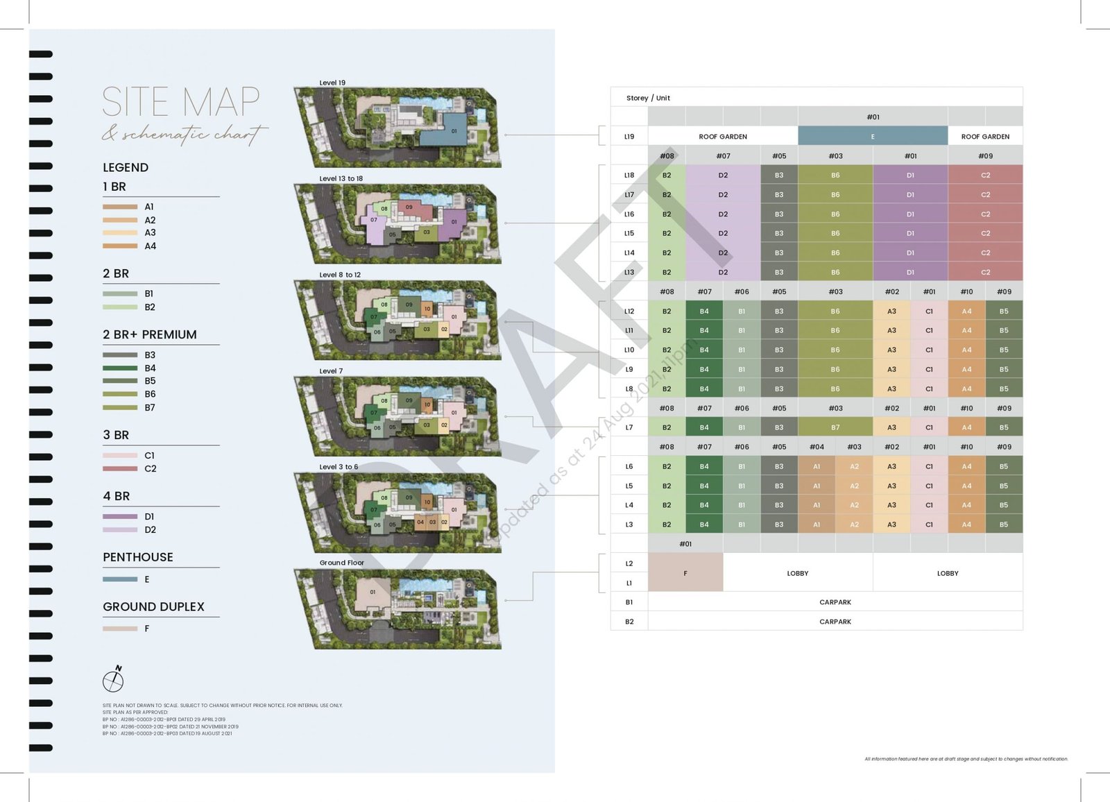 amber sea site plan